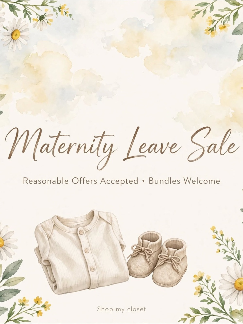 Maternity Leave Sale - Send Offers